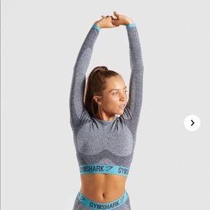 Gymshark flex long sleeve crop top